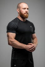 GymBum UK Shadow Check Rash Guard