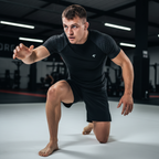 GymBum UK Shadow Check Rash Guard