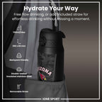 NFL x ION8 Insulated Steel Water Bottle, NFL Cardinals, 750ml (24oz)