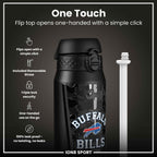 NFL x ION8 Insulated Steel Water Bottle, NFL Bills, 750ml (24oz)