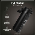 NFL x ION8 Insulated Steel Water Bottle, NFL Raiders, 750ml (24oz)