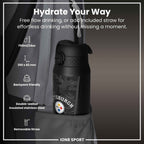 NFL x ION8 Insulated Steel Water Bottle, NFL Steelers, 750ml (24oz)