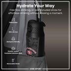 NFL x ION8 Insulated Steel Water Bottle, NFL 49ers, 750ml (24oz)