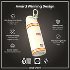 NFL x ION8 Insulated Steel Water Bottle, NFL Cardinals, 750ml (24oz)