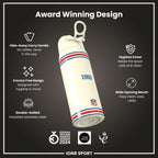 NFL x ION8 Insulated Steel Water Bottle, NFL Bills, 750ml (24oz)