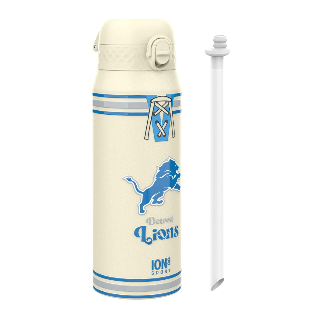 NFL x ION8 Insulated Steel Water Bottle, NFL Lions, 750ml (24oz)