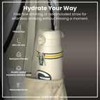 NFL x ION8 Insulated Steel Water Bottle, NFL Packers, 750ml (24oz)