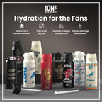 NFL x ION8 Insulated Steel Water Bottle, NFL Texans, 750ml (24oz)