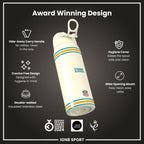 NFL x ION8 Insulated Steel Water Bottle, NFL Jaguars, 750ml (24oz)