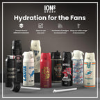 NFL x ION8 Insulated Steel Water Bottle, NFL Rams, 750ml (24oz)