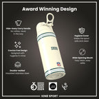 NFL x ION8 Insulated Steel Water Bottle, NFL Eagles, 750ml (24oz)