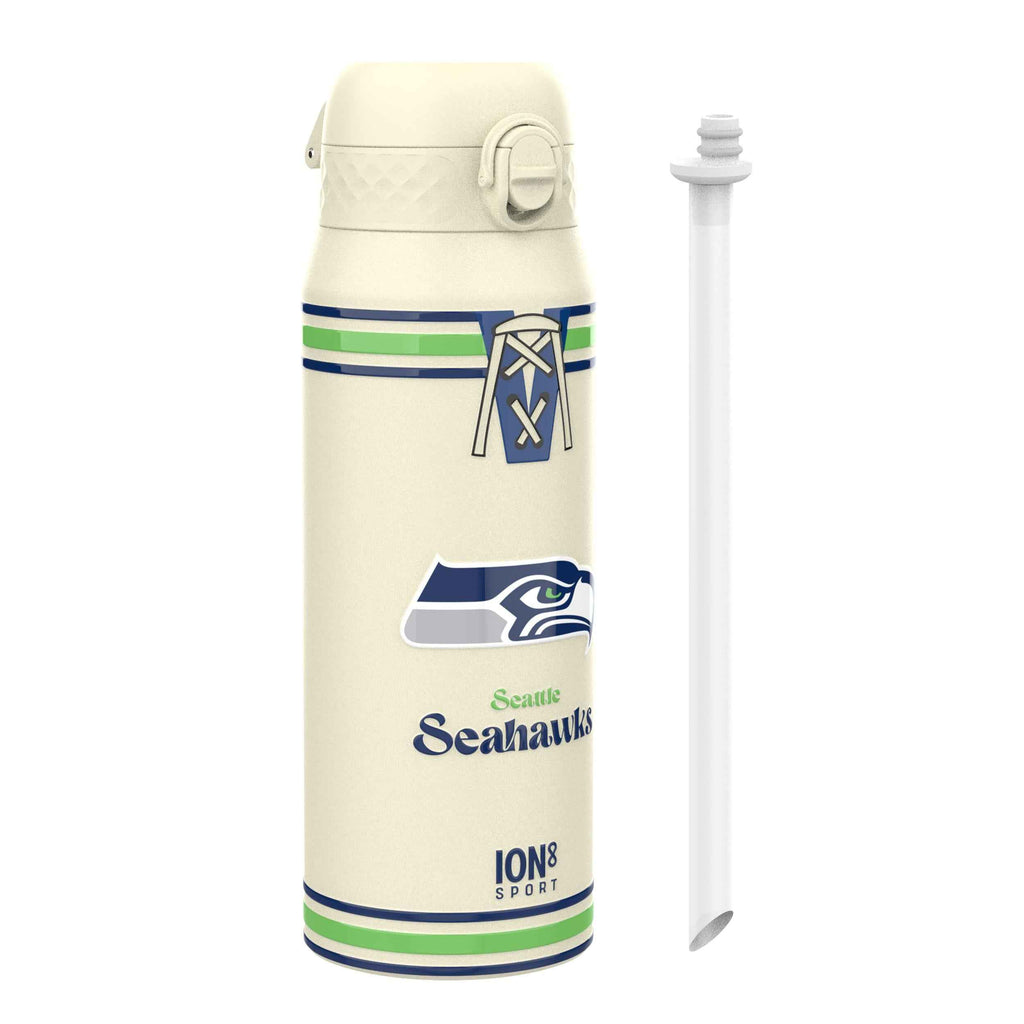 NFL x ION8 Insulated Steel Water Bottle, NFL Seahawks, 750ml (24oz)