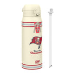 NFL x ION8 Insulated Steel Water Bottle, NFL Buccaneers, 750ml (24oz)