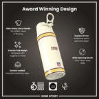 NFL x ION8 Insulated Steel Water Bottle, NFL Commanders, 750ml (24oz)
