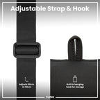 Lightweight, Sling Bottle Bag, Black