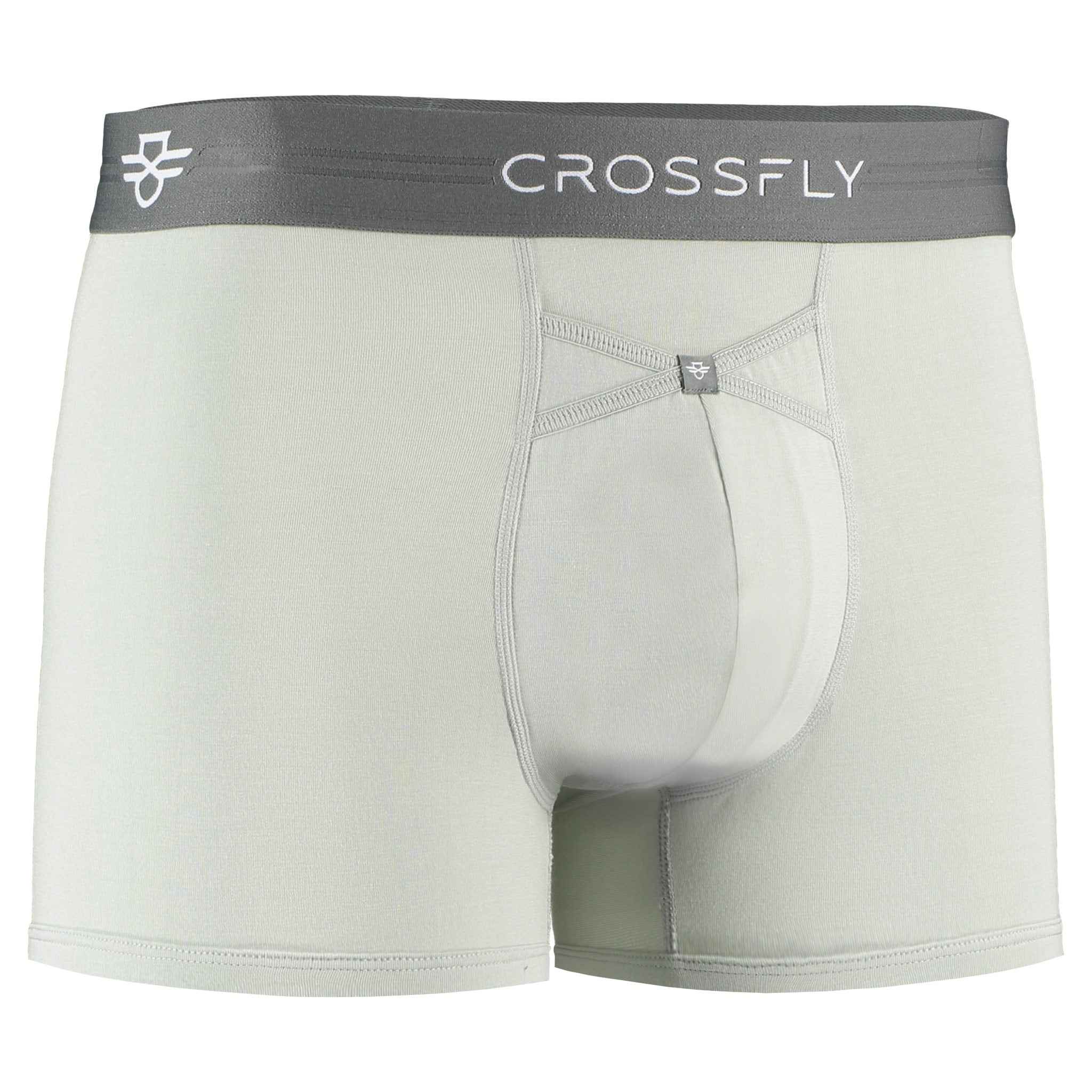 IKON X Men's 3" Trunks - Silver/Charcoal
