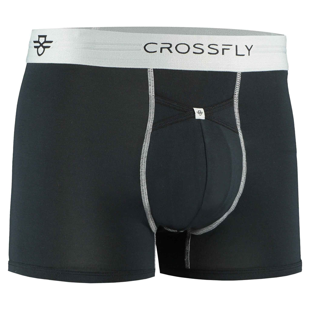 IKON X Men's 3" Trunks - Black/Silver