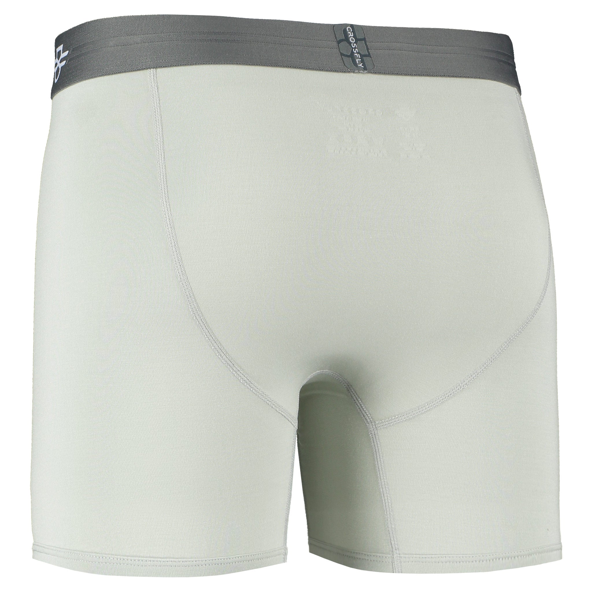 IKON X Men's 6" Boxers - Silver/Charcoal