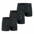 3-pack: IKON Men's 3" Trunks - Black