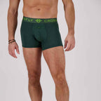 3-pack: IKON Men's 3" Trunks - Green Marle