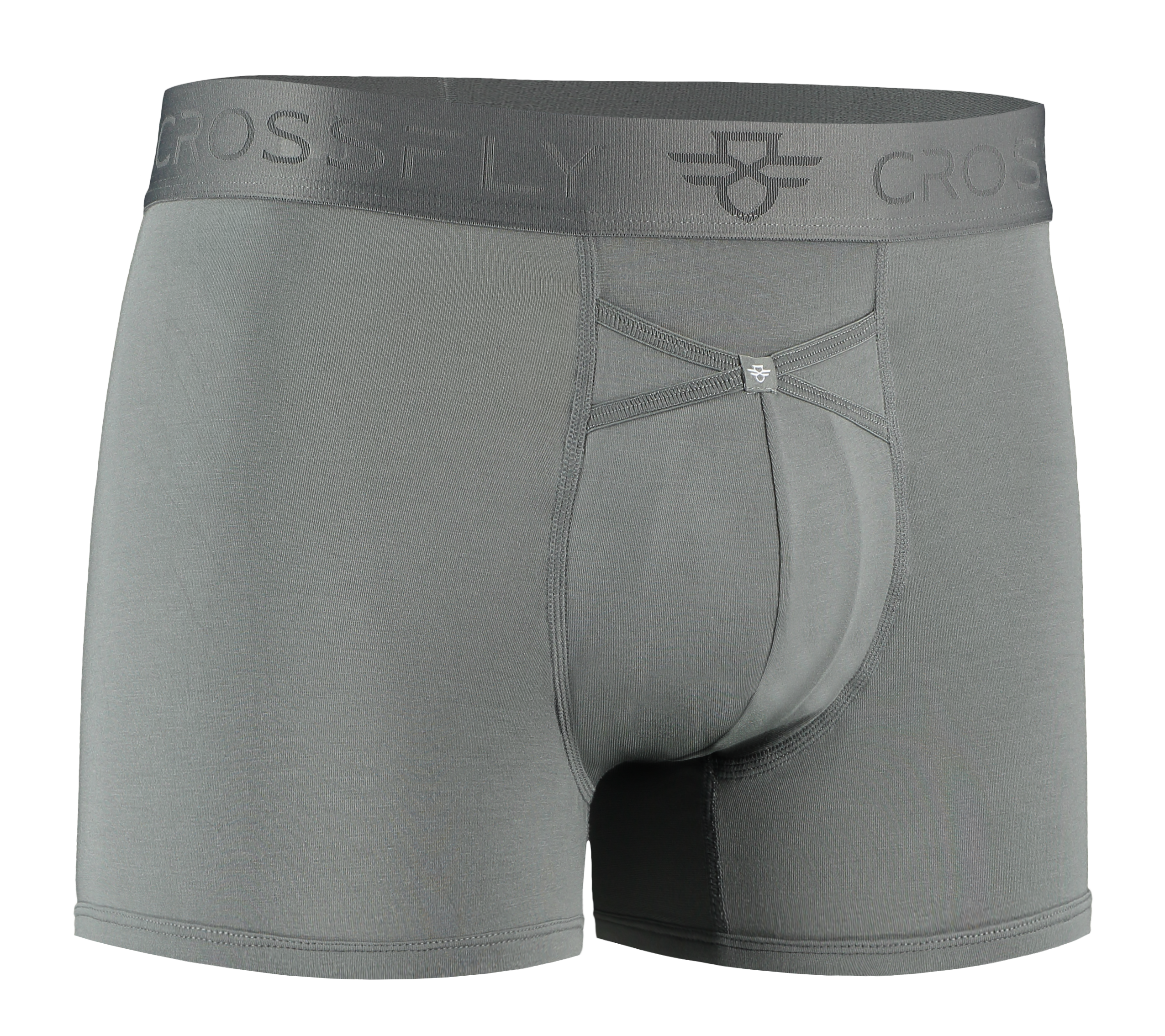 3-pack: IKON Men's 3" Trunks - Plum + Italia + Charcoal