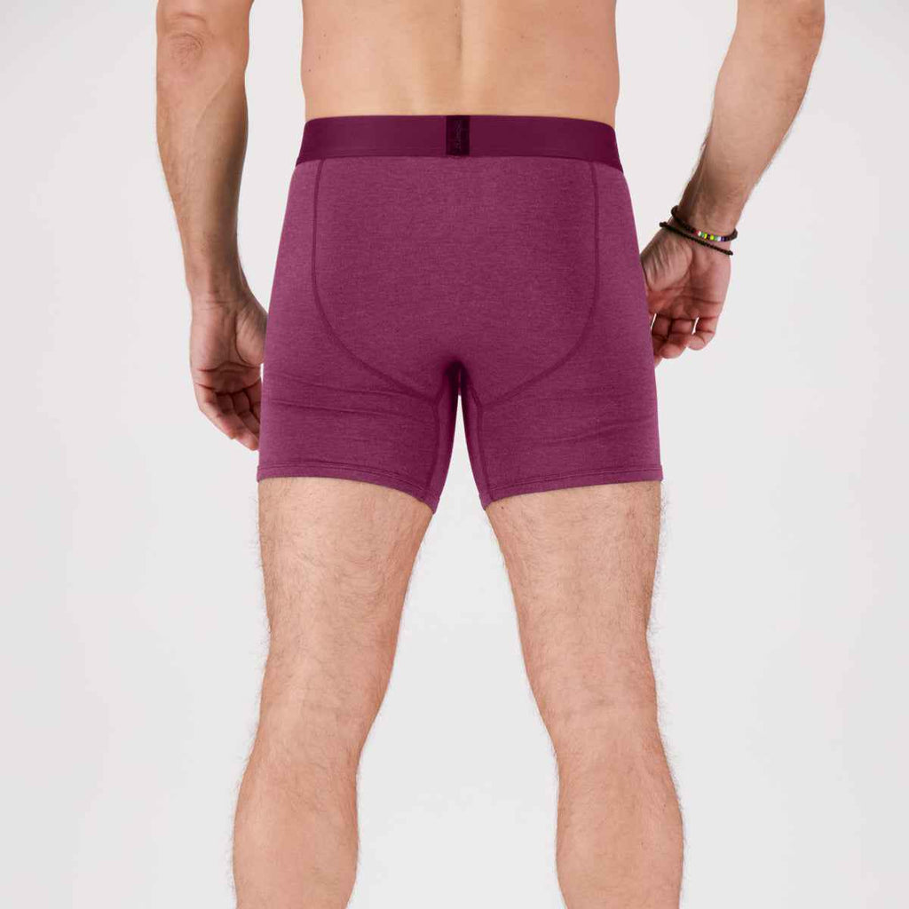 IKON Men's 6" Boxers - Perfect Plum