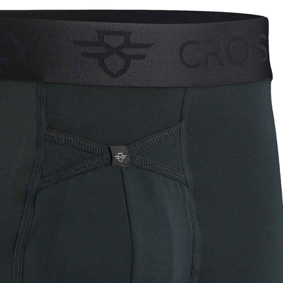 3-Pack: IKON Men's 6" Boxers - Black