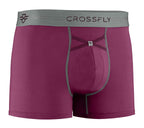 IKON X Men's 3" Trunks - Perfect Plum/Grey