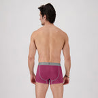 IKON X Men's 3" Trunks - Perfect Plum/Grey