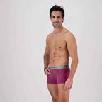 IKON X Men's 3" Trunks - Perfect Plum/Grey