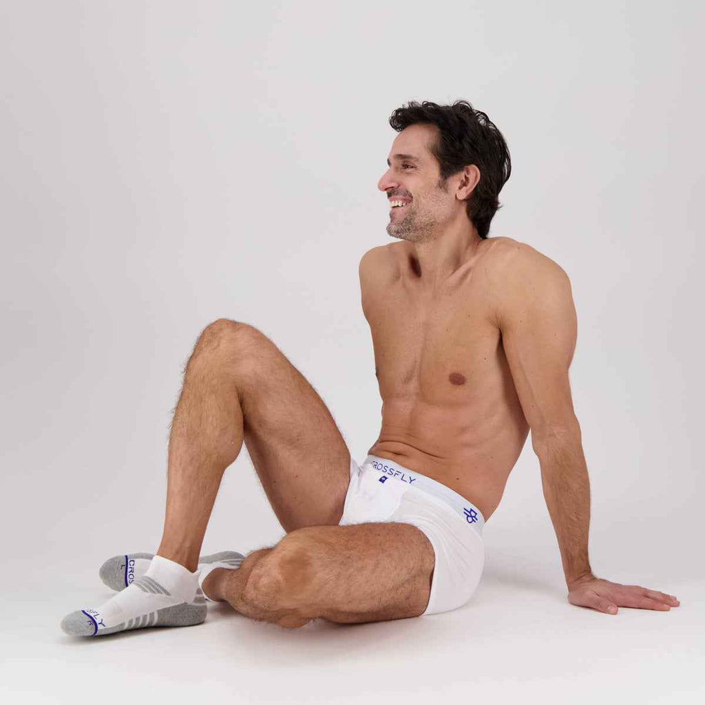 3-Pack: IKON X Men's 3" Trunks - White