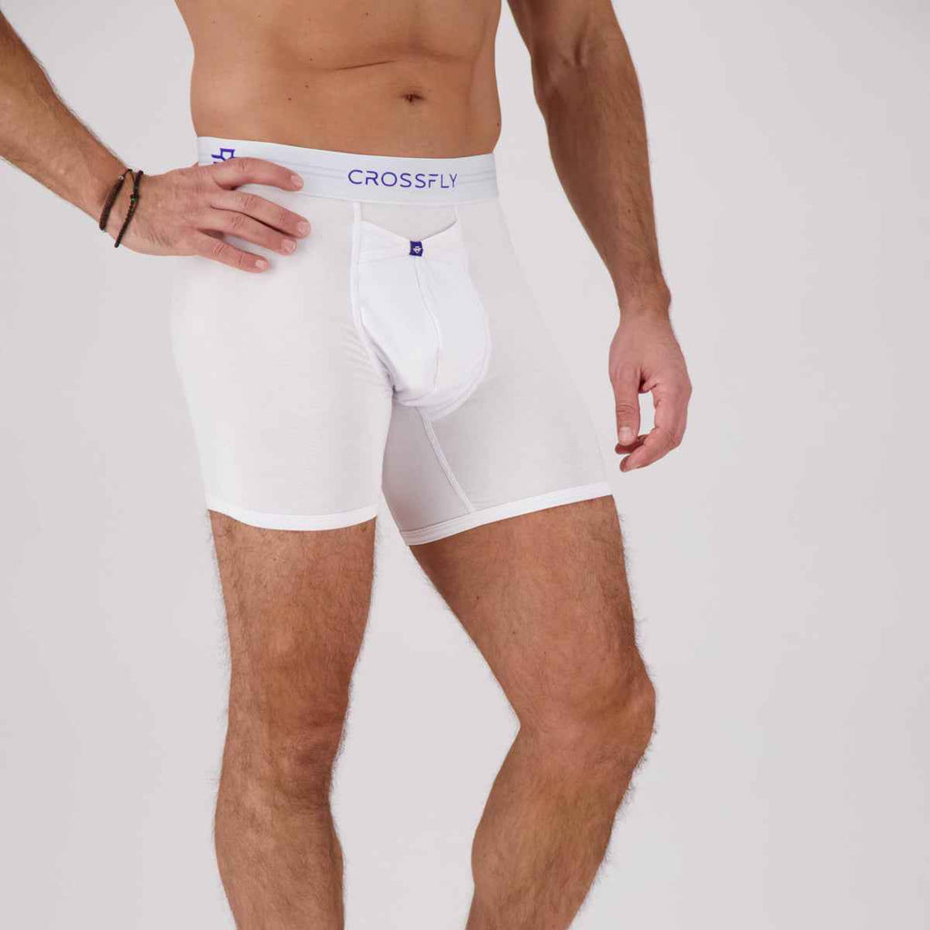 3-pack: IKON X Men's 6" Boxers - White