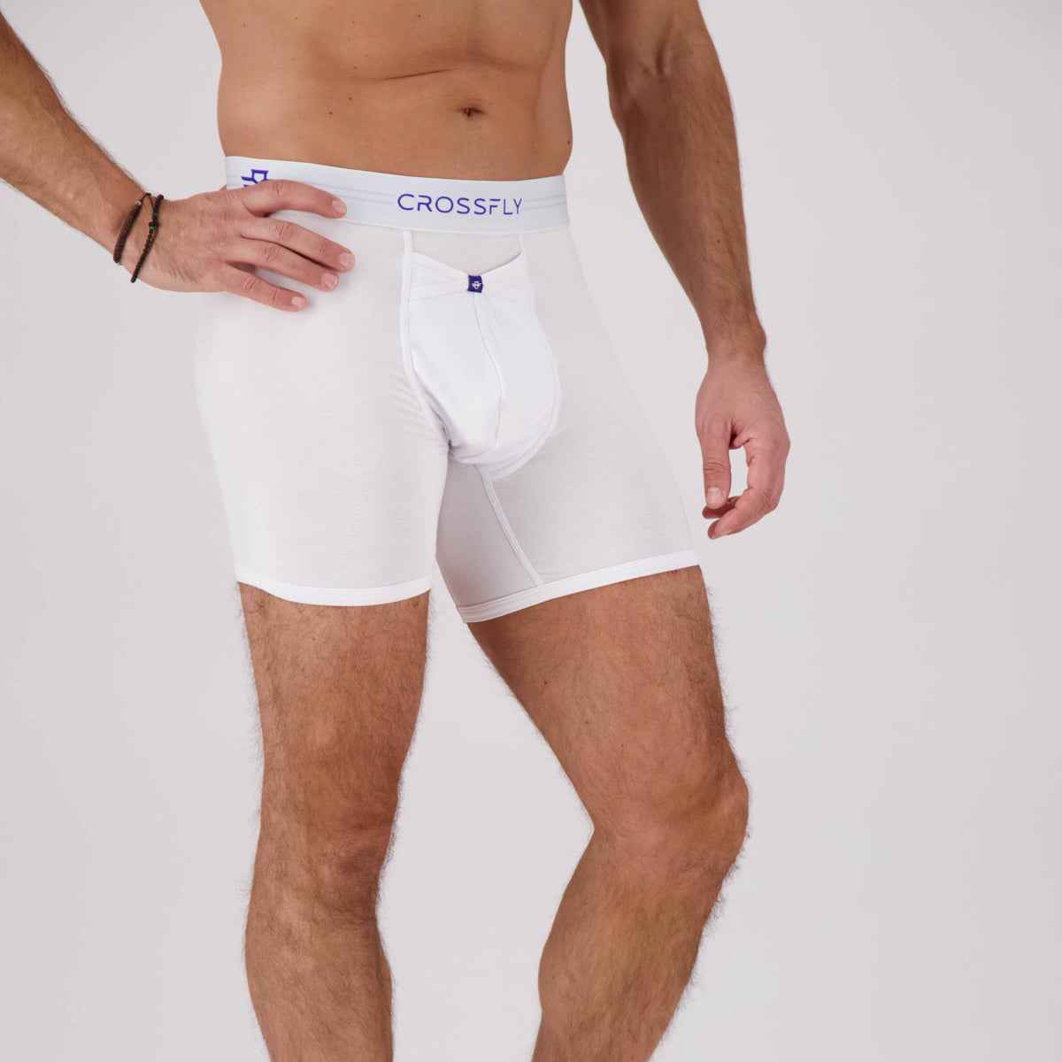 3-pack: IKON X Men's 6" Boxers - White