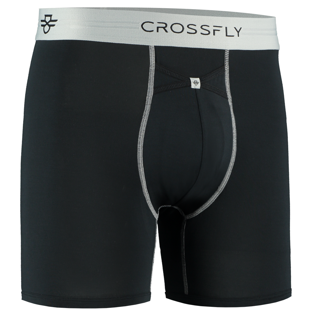 3-pack: IKON X Men's 6" Boxers - PlumGrey / Italia / BlkSilver
