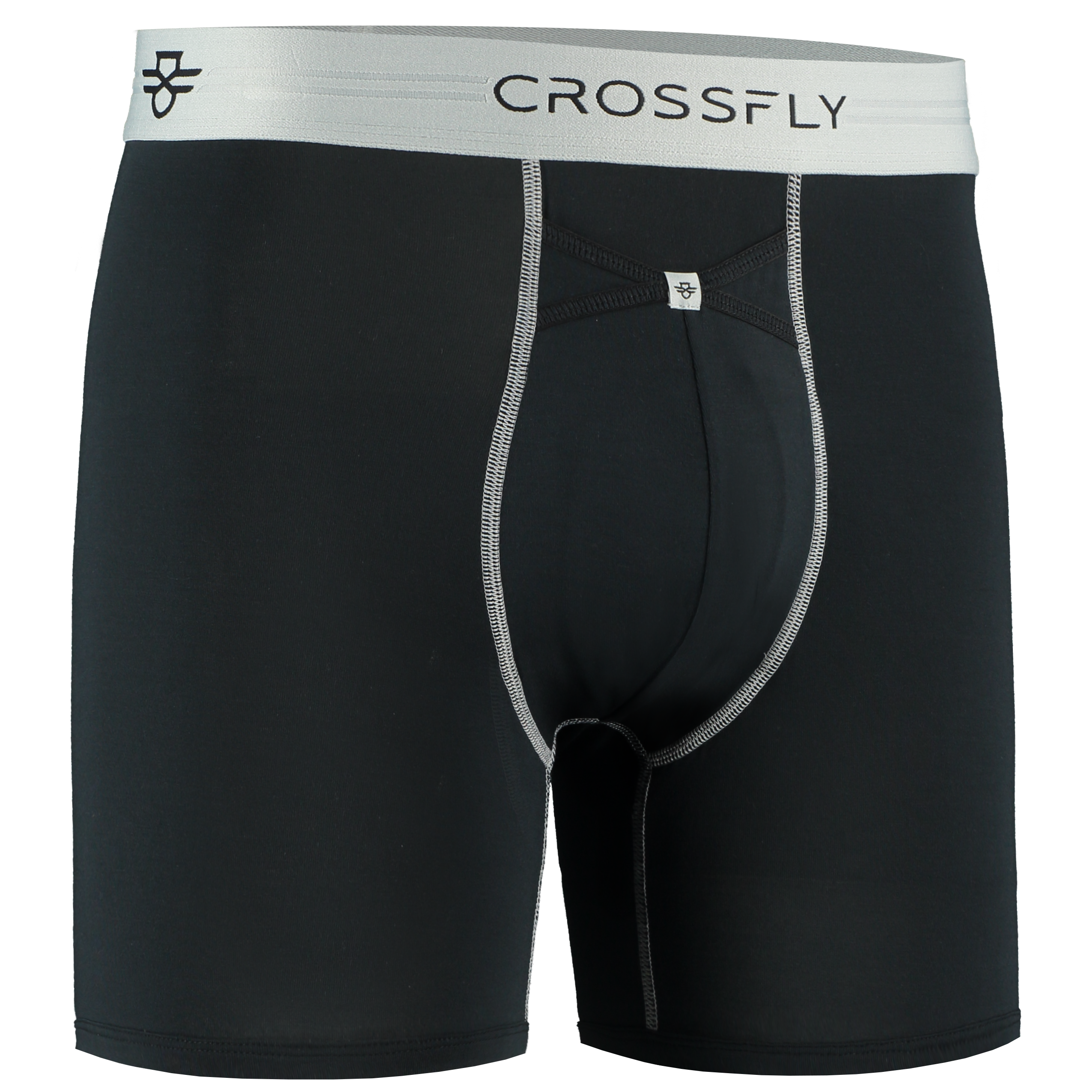 3-pack: IKON X Men's 6" Boxers - PlumGrey / Italia / BlkSilver
