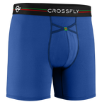 3-pack: IKON X Men's 6" Boxers - PlumGrey / Italia / BlkSilver