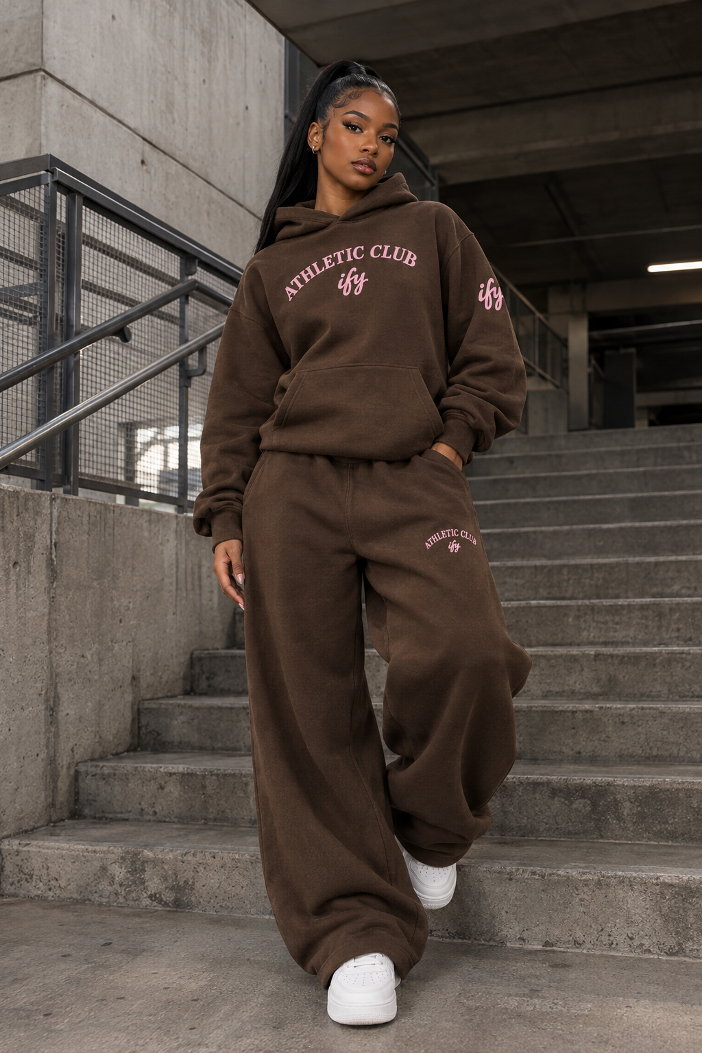 Unisex Heavyweight Barrel-Leg Sweatpants