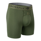 Lux Men's 7" Boxers - Olive/Black