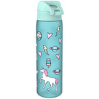 Leak Proof Slim Water Bottle, Recyclon, Planet Unicorns, 500ml (18oz)