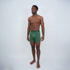 Lux Men's 7" Boxers - Olive/Black