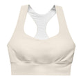 PHIA Ivory Longline Sports Bra