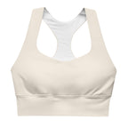 PHIA Ivory Longline Sports Bra