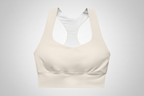 PHIA Ivory Longline Sports Bra