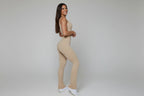 Phia WaveTrim Ribbed Jumpsuit