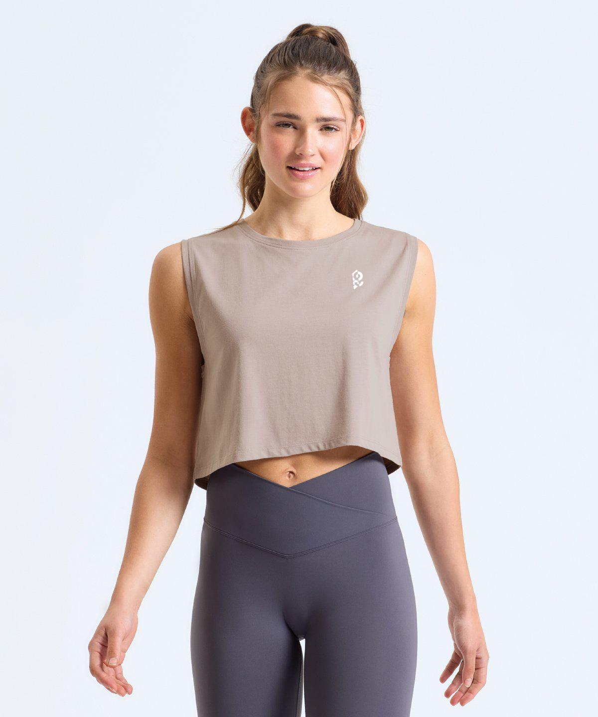 Ravar - Womens Cropped Performance Tank Top