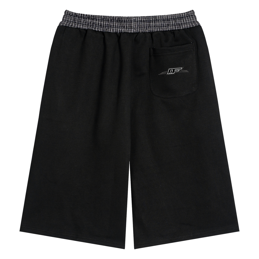 Unisex Plaid Waistband Shorts - Perfect Combination of Style and Comfort