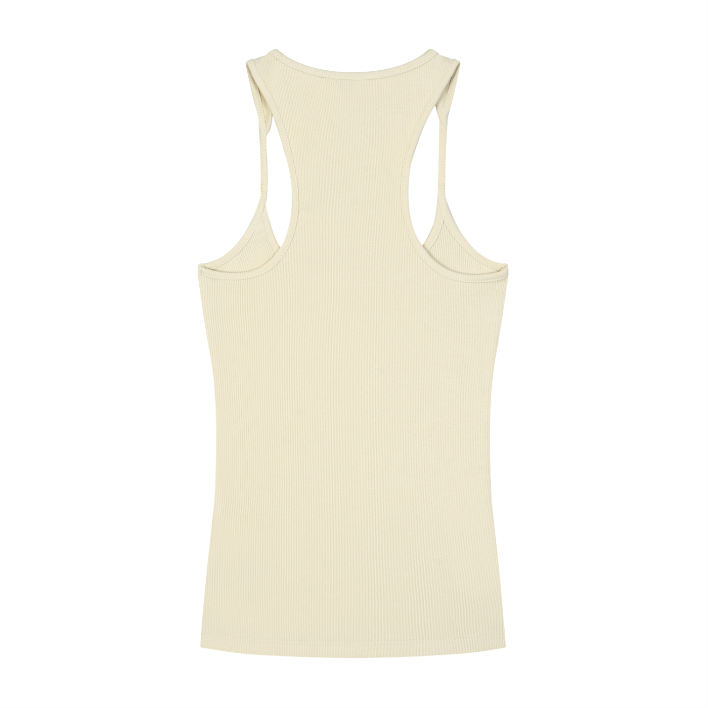 BRACE Slim Fit Ribbed Racerback Tank Top