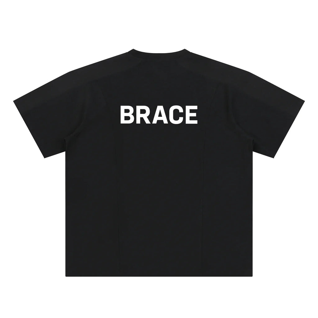 Quick-Dry Performance T-Shirt - Mesh-Lined Gym Tee | BRACE