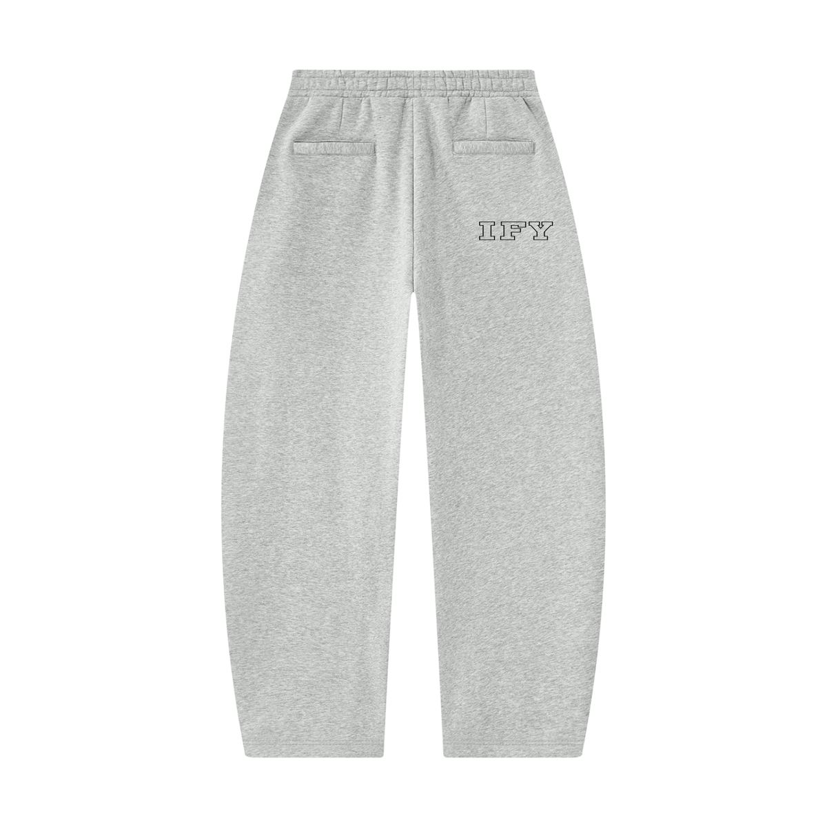 Unisex Barrel-Leg Sweatpants