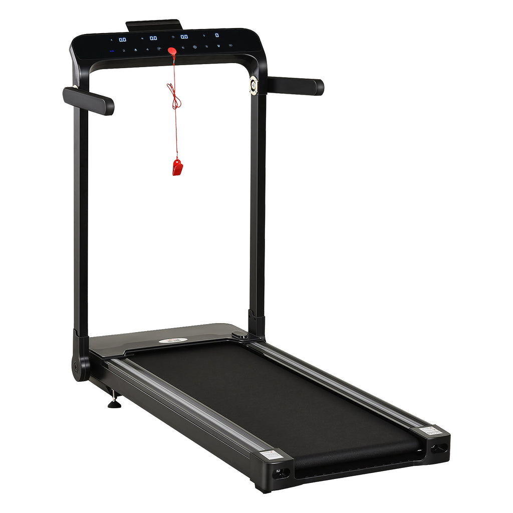 Folding Treadmill, 1.85HP Installation-Free Walking Jogging Running Machine, 12KM/H With 12 Pre-Programs And LED Display For Home Gym Office - IFY Sports